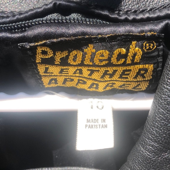 Vintage Boxy Leather Jacket Size 10 - Picture 5 of 6